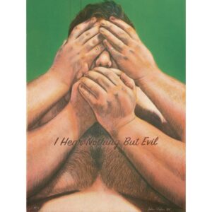 I heard nothing but evil